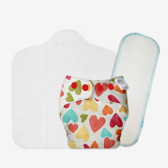 Baby Hearts - Freesize UNO | Modern cloth diapers for toddlers | SuperBottoms | Emusa Sustainable 