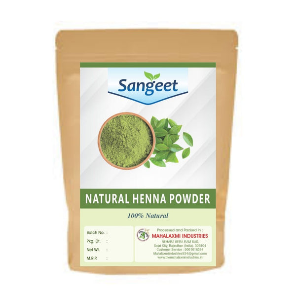 Herbal henna powder