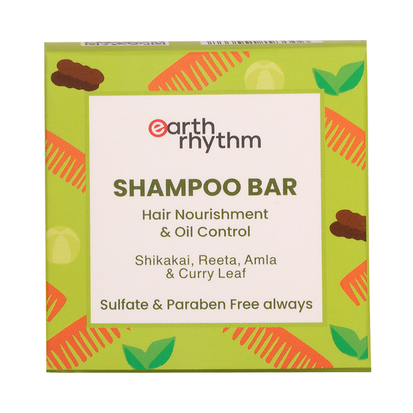 Shampoo Bar With Shikakai, Reeta, Amla & Curry Leaf Cardboard Box