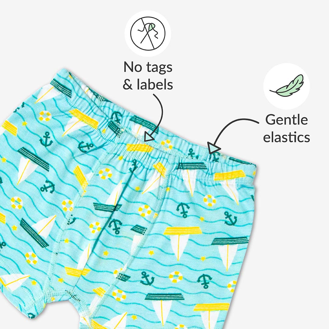 Young Boy Trunks -6 Pack (Kid's Day Out - Finding Dino)