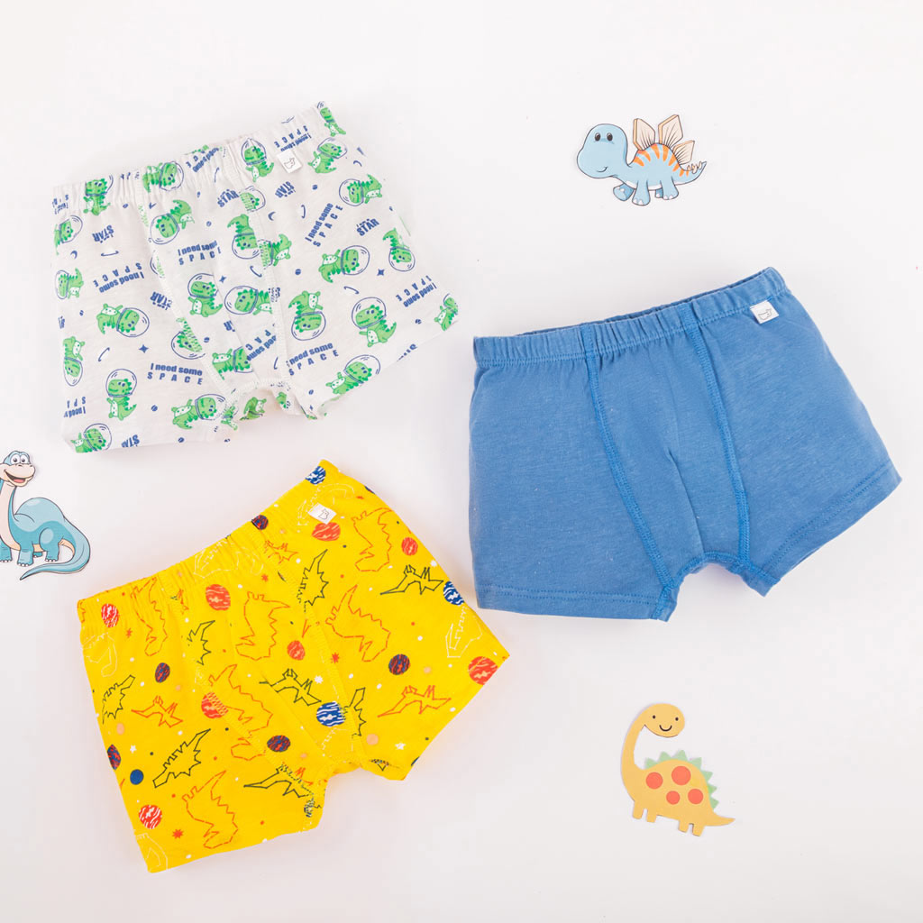 Young Boy Trunk - 3 Pack (Finding Dino 2.0)