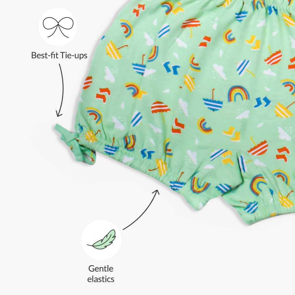 Young Girl Bloomer-9 Pack (Sea-Saw - Rainy Poppins - Woody Goody)