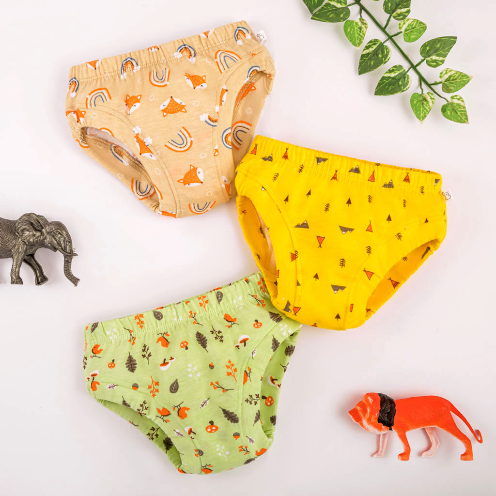 Unisex Toddler Briefs -3 Pack (Woody Goody)