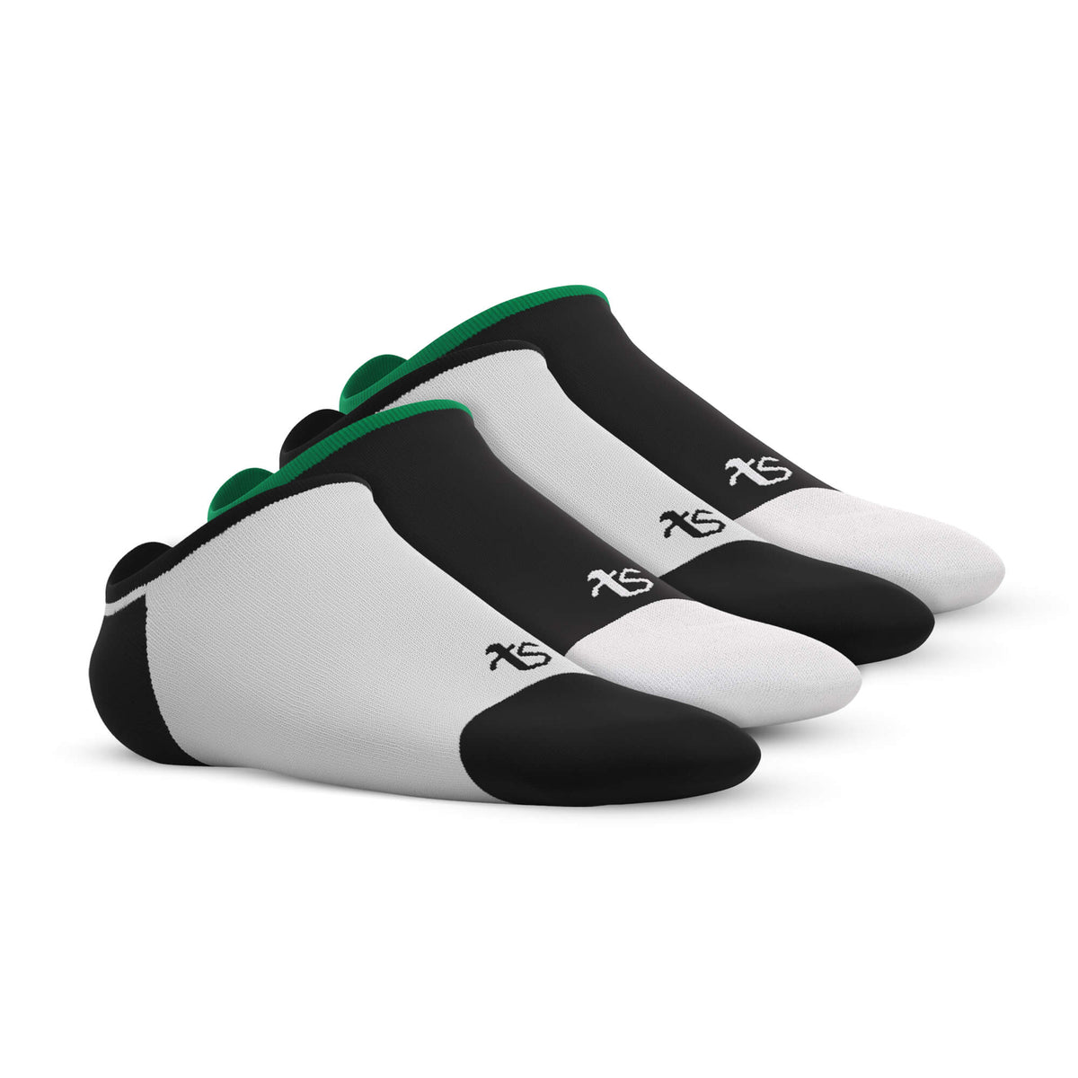Loafer – Game On – White, Black – Set of 4