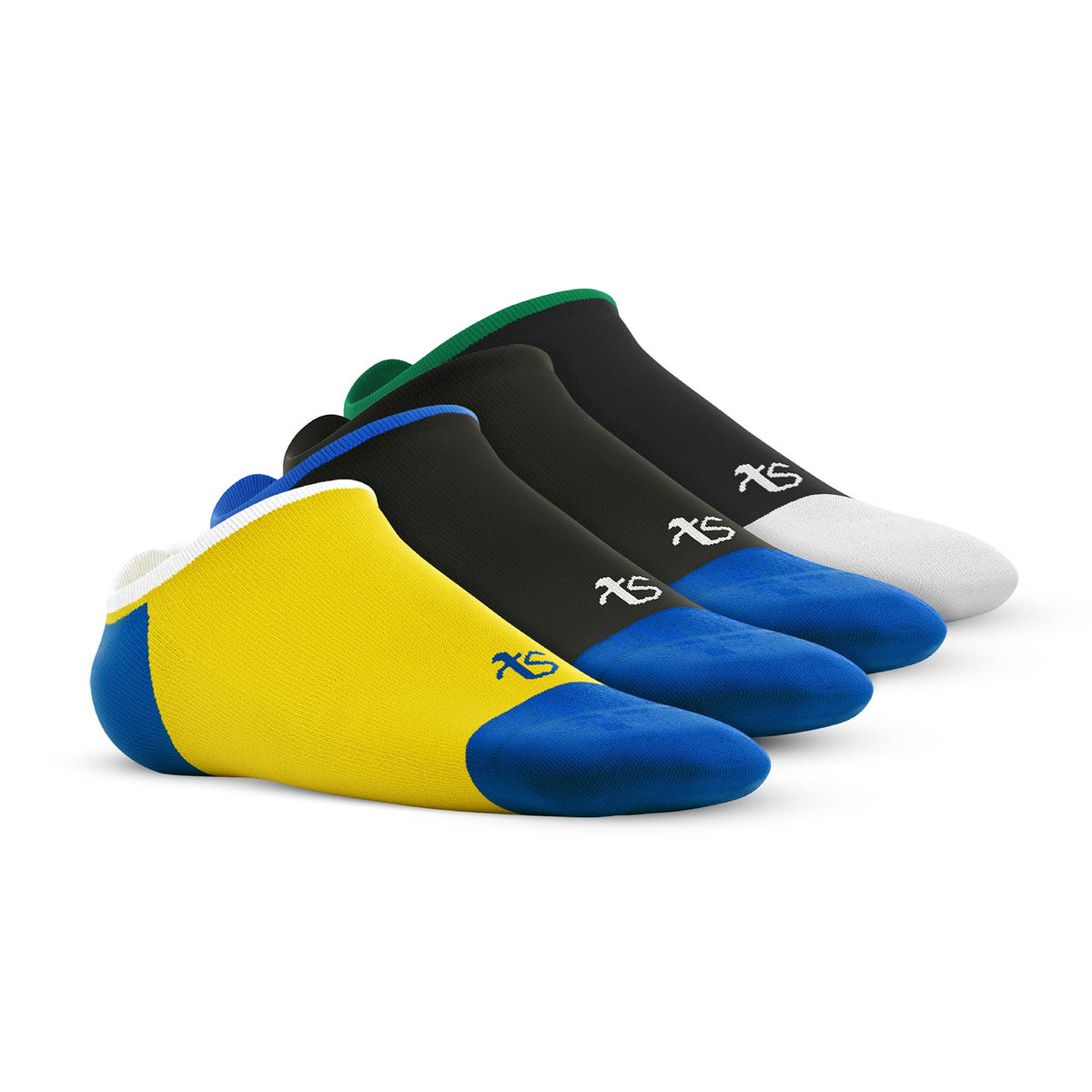 Loafer – Peeka Blue – Yellow, Black, Black & Black – Set of 4