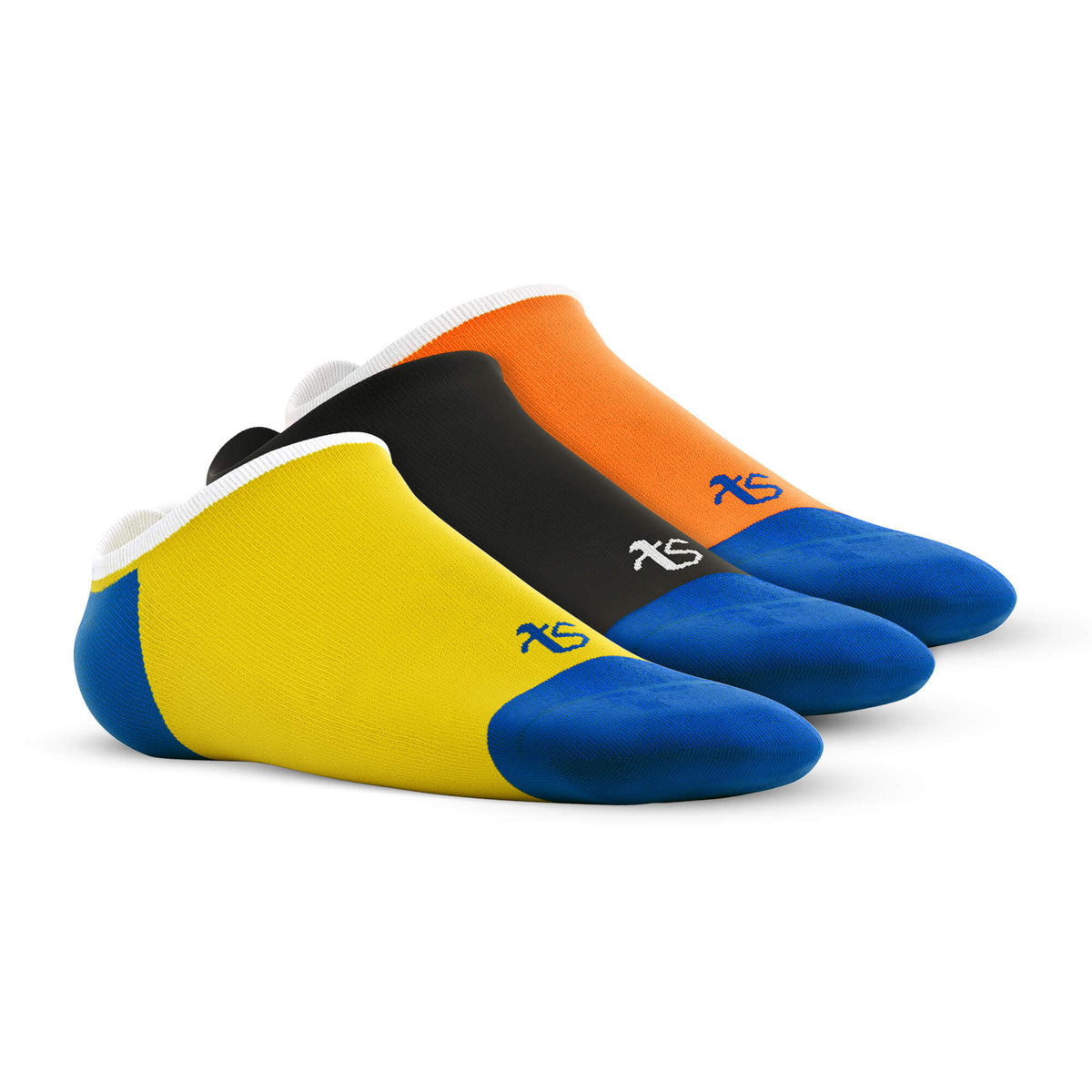 Loafer – Peeka Blue – Yellow, Black, See me – Orange – Set of 3