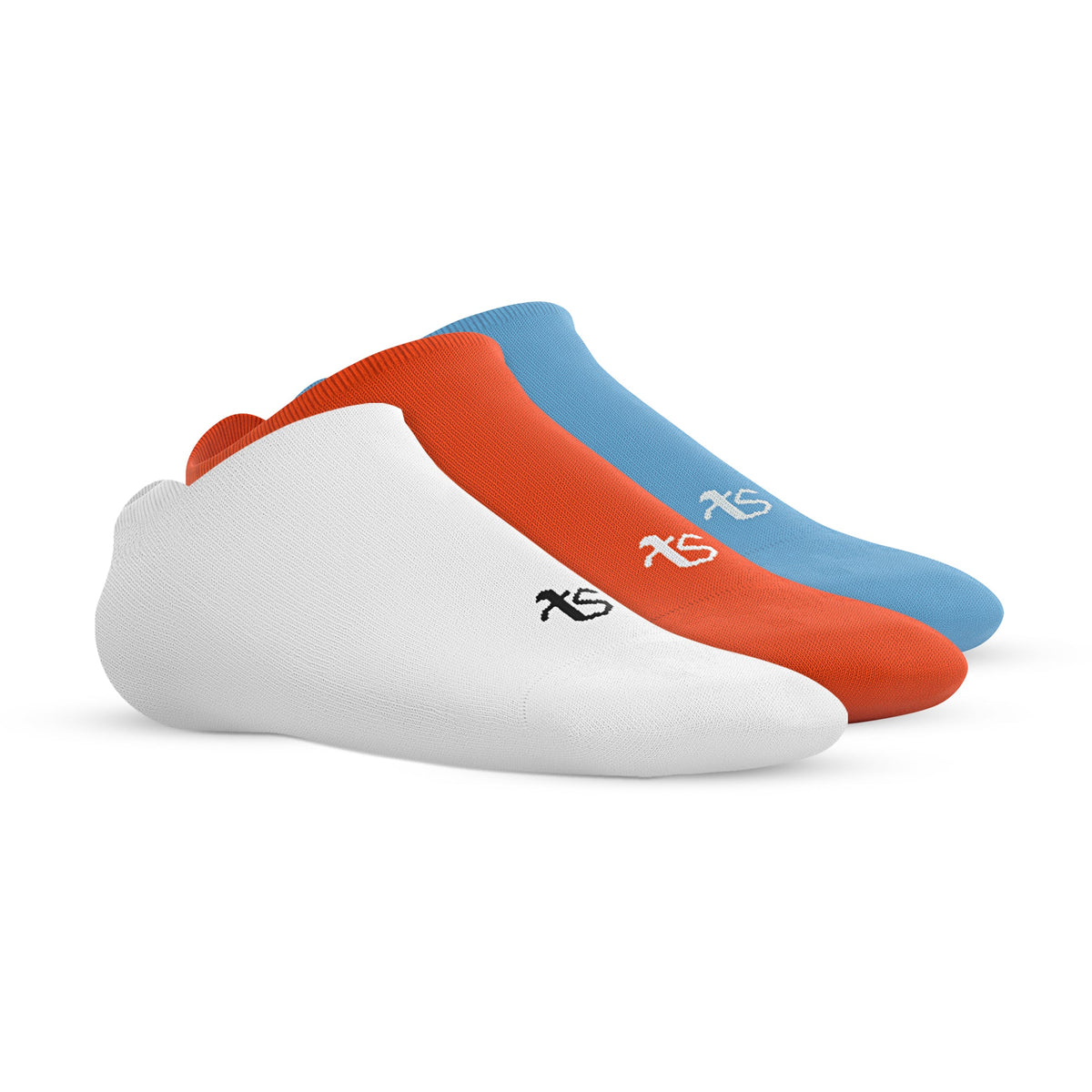 Loafer – Ever Ready – White, Orange, Sky Blue – Set of 3