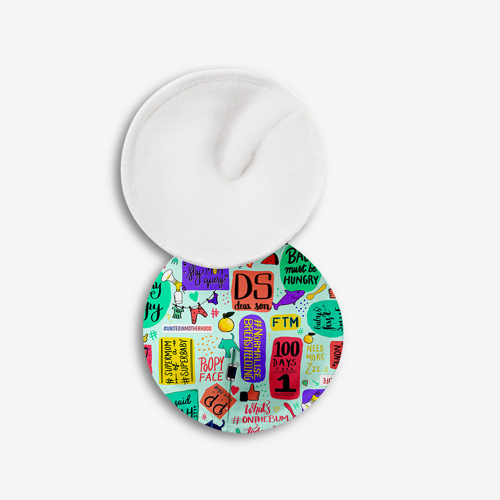 Choose print for Dry Feel Nursing Pads