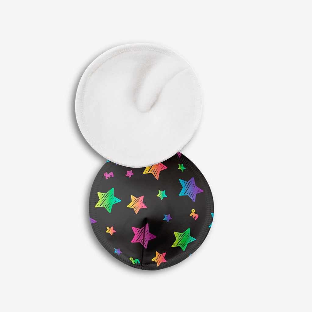 Rainbow Twinkles - Dry Feel Nursing Pads