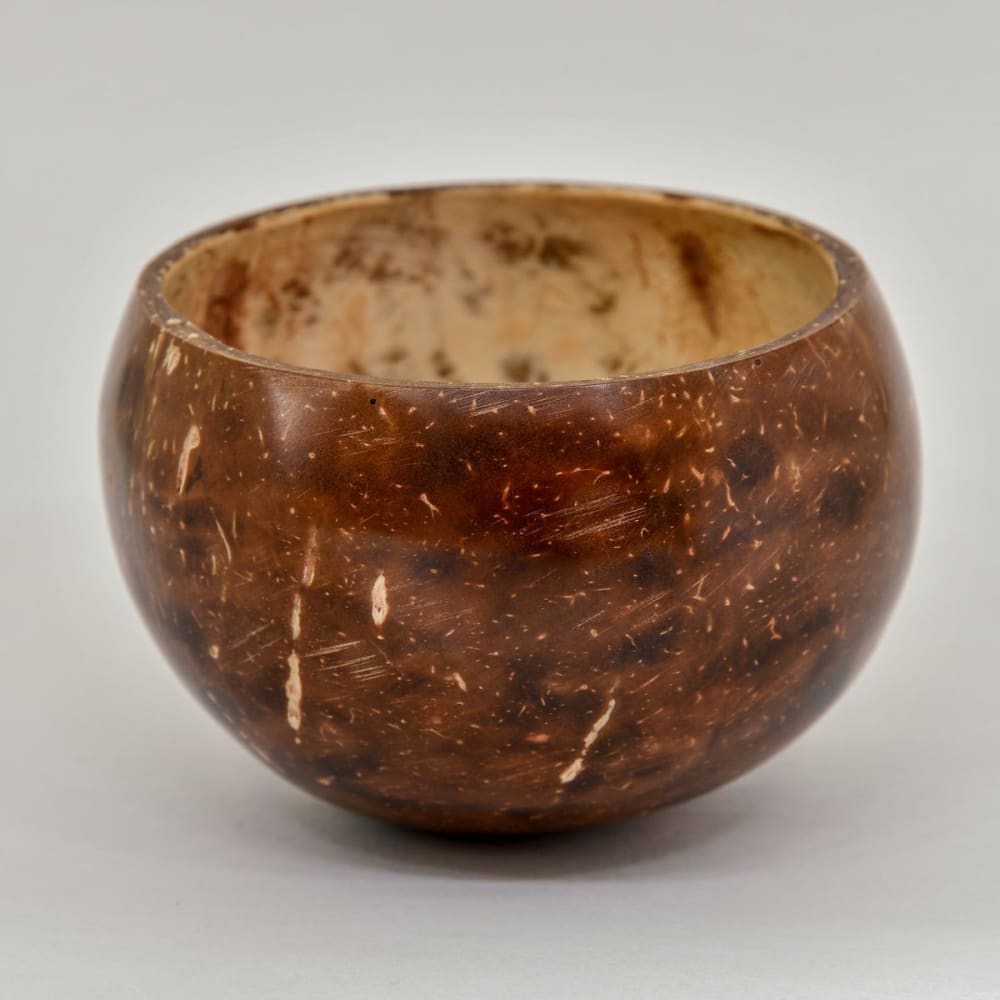 Small Coconut Shell Bowl with spoon - Pack 2
