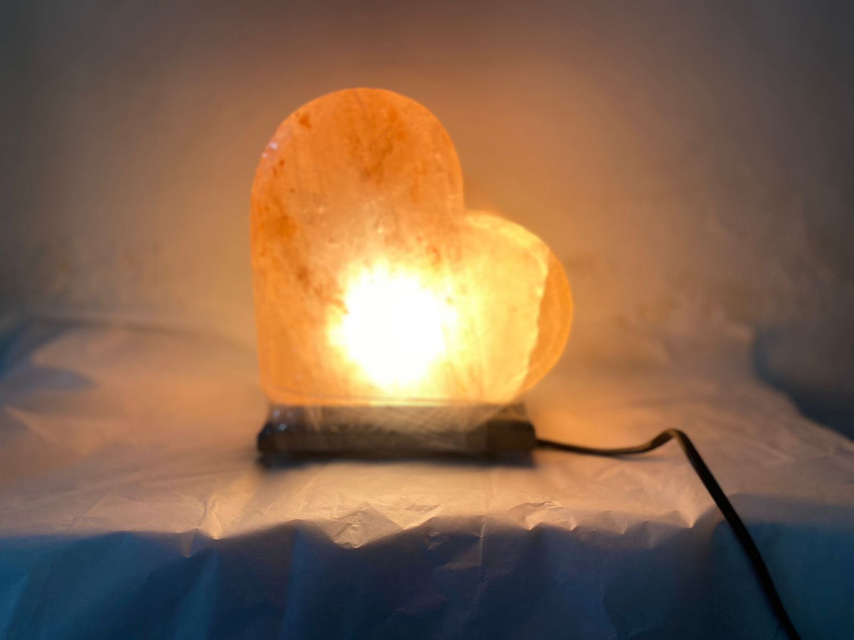 Heart Shape Himalayan Salt Lamp