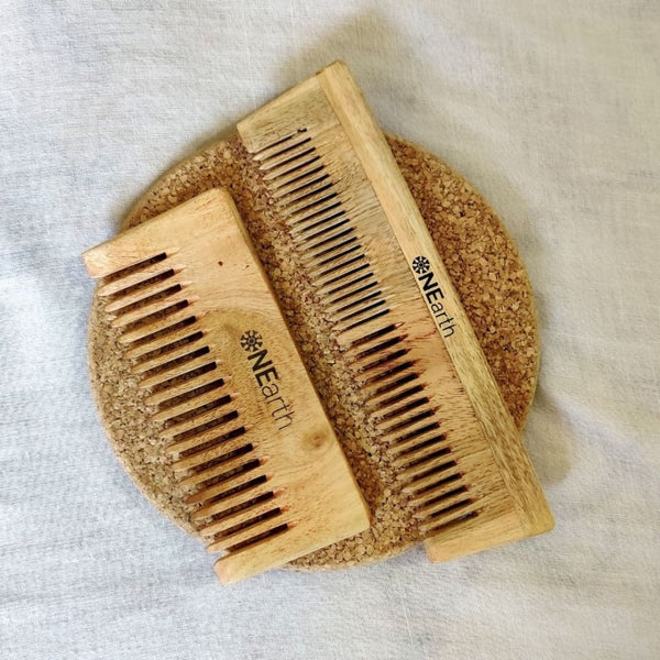 Detangling Shower Comb(wide tooth)+ 2 in 1 comb