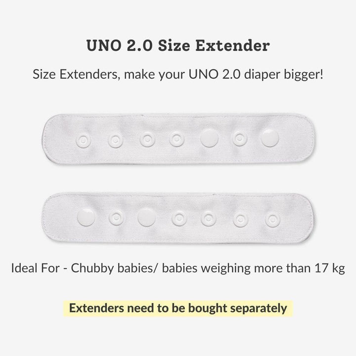 Baby Hearts - Freesize UNO | Modern cloth diapers for toddlers | SuperBottoms | Emusa Sustainable 