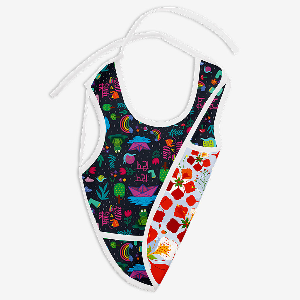 Choose Waterproof Cloth Bib Print