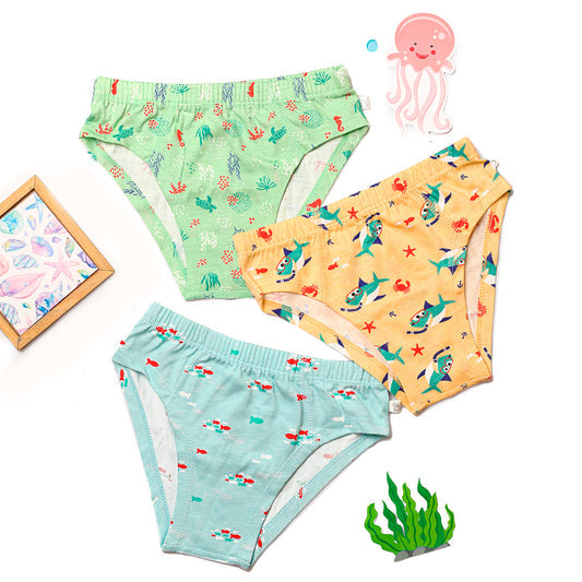 Choose Print and Size for Briefs - Pack of 3