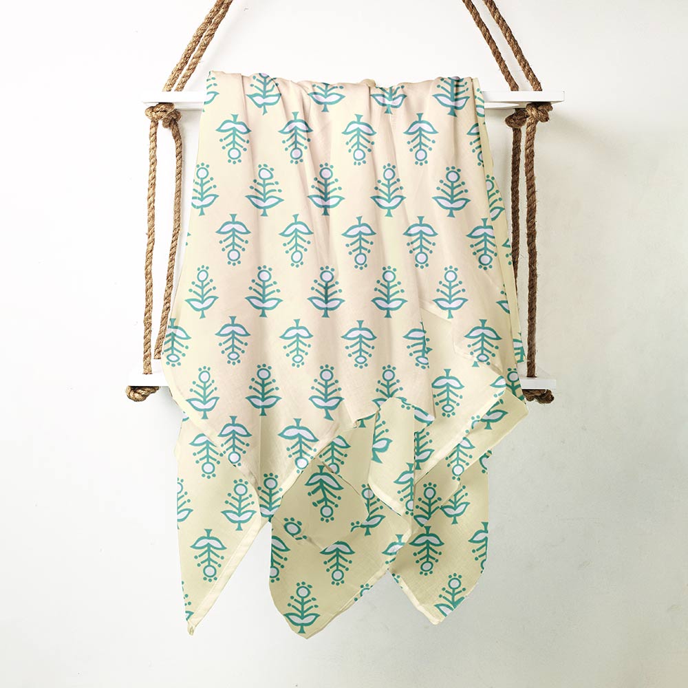 Regal Ajrakh Swaddle Set- Pack of 3