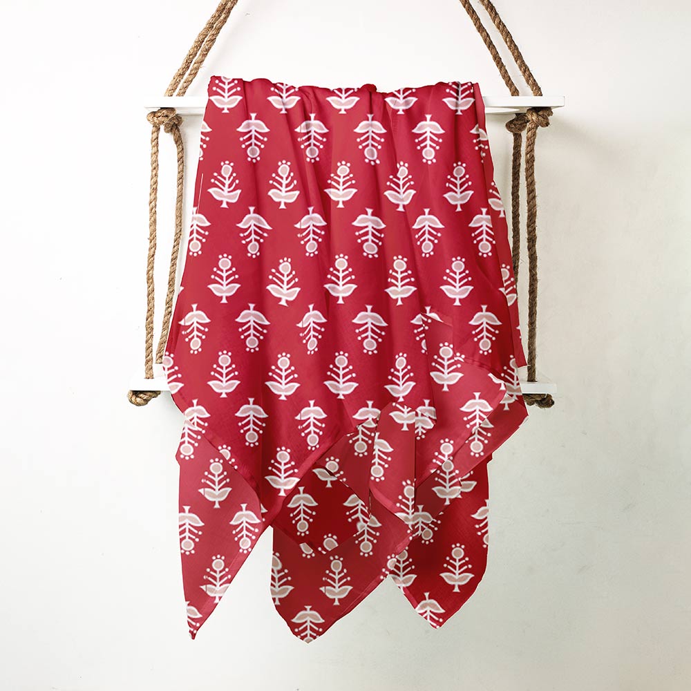 Regal Ajrakh Swaddle Set- Pack of 3