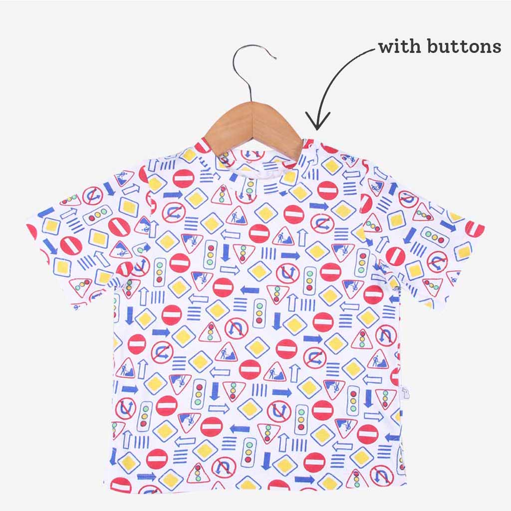 Short Sleeve Tee - 2 pack - Planet Unicorn - Street Signs