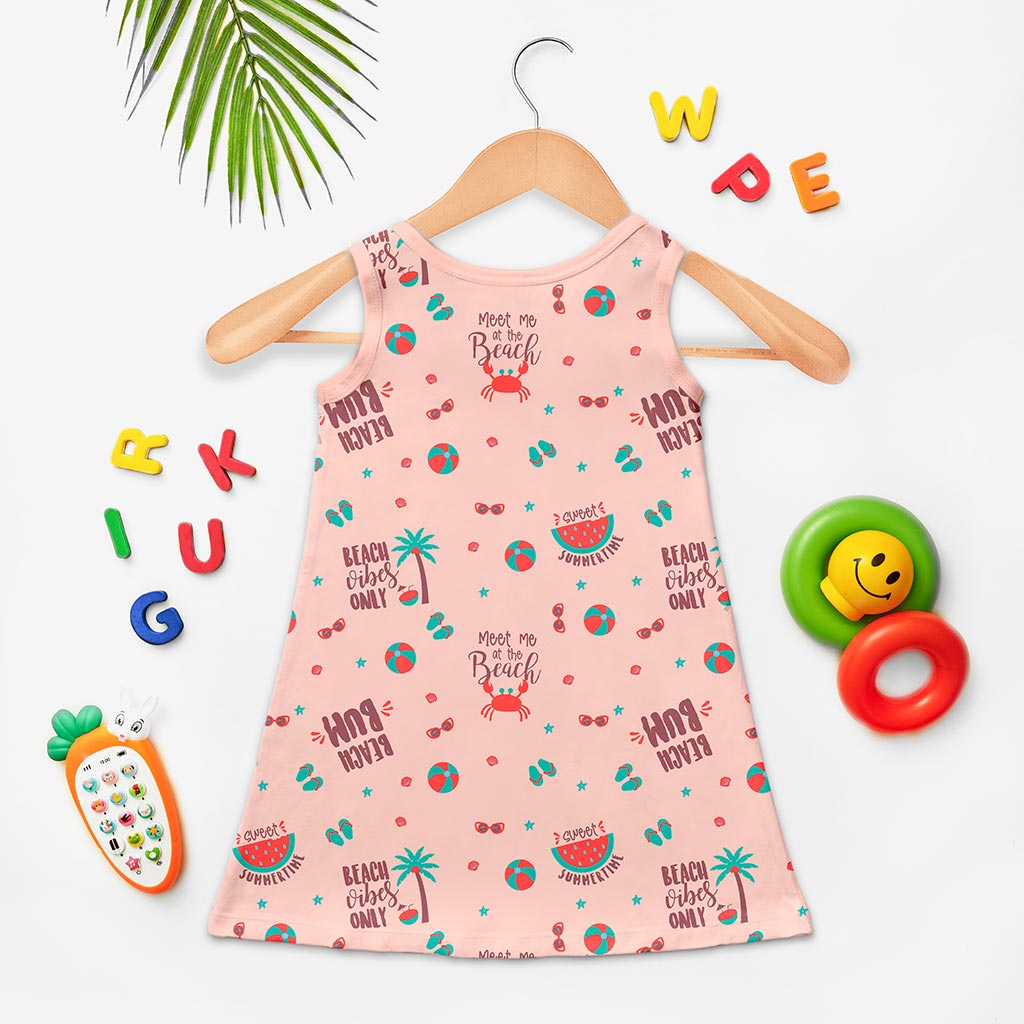 A-line Dress - Beach Bum