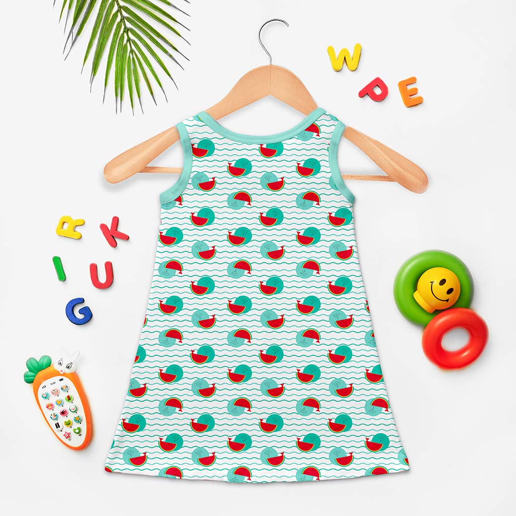 A-line Dress - Whaler Melon