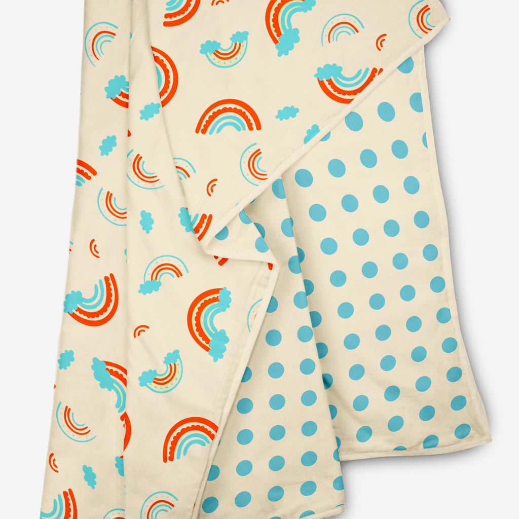 Rainbow Dreams Baby Blanket