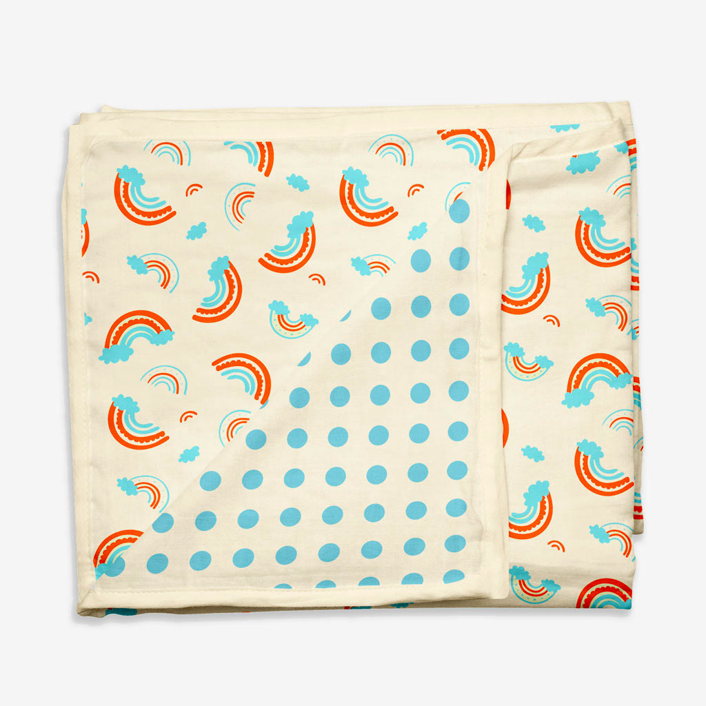 Rainbow Dreams Baby Blanket