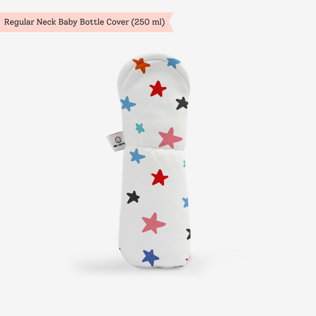 Regular Neck Baby Bottle Covers (250ml) - Pack of 2