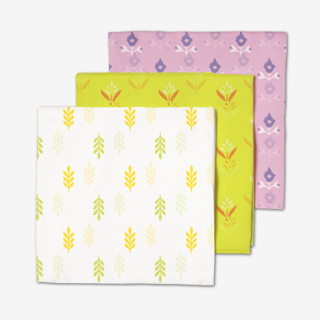 Lavendar Fields Swaddle Set- Pack of 3