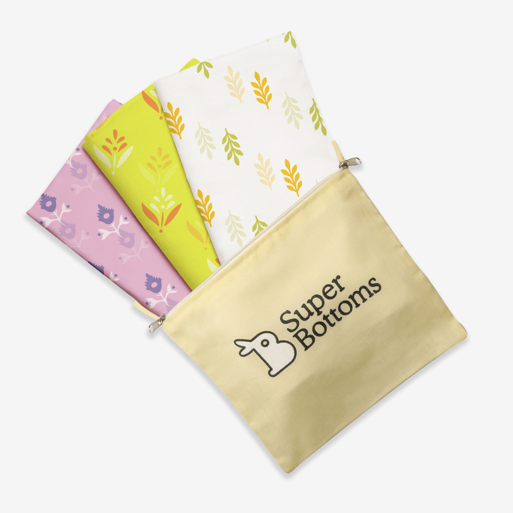 Lavendar Fields Swaddle Set- Pack of 3