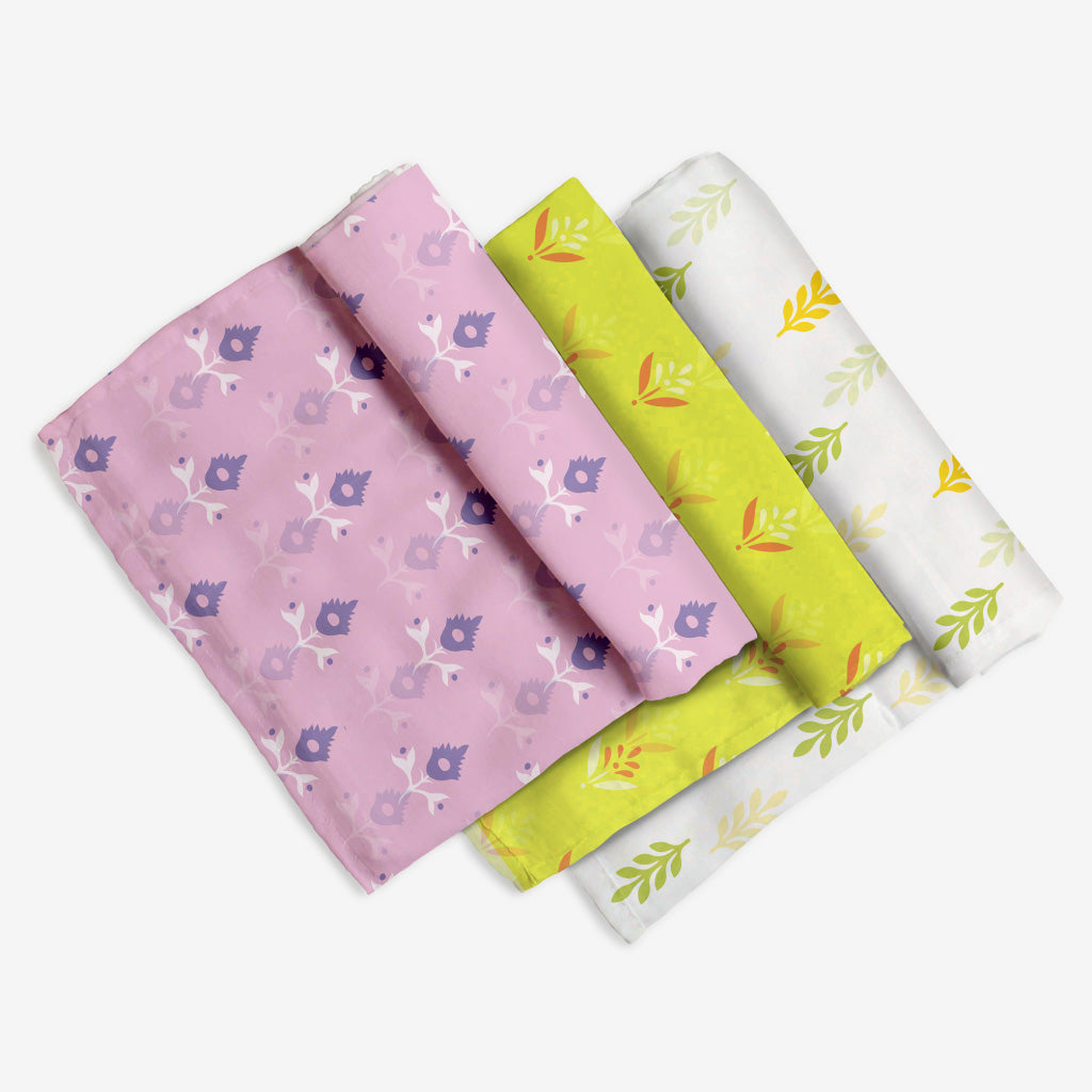 Lavendar Fields Swaddle Set- Pack of 3