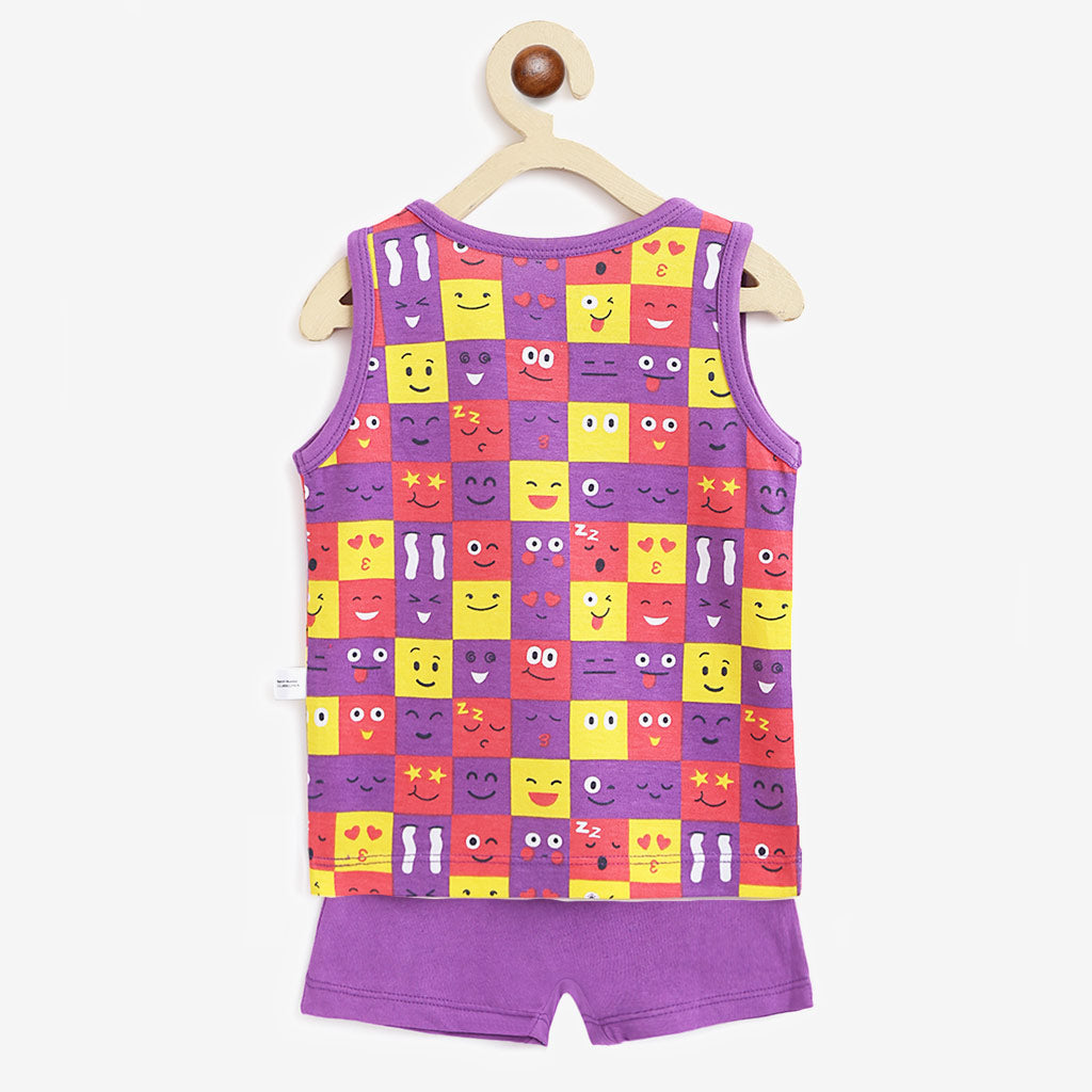 Top & Shorts Set - 2 pack - All Smiles - Furry Love