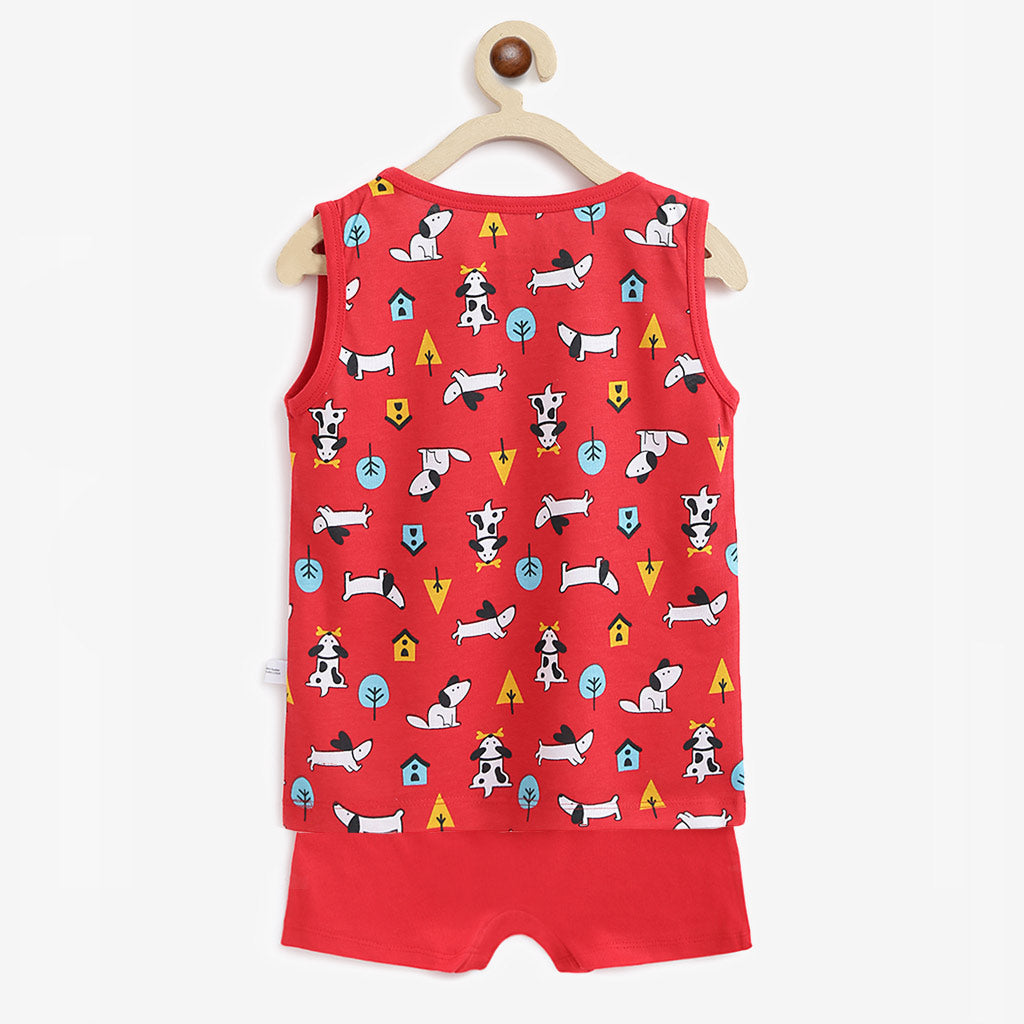 Top & Shorts Set -  Furry Love