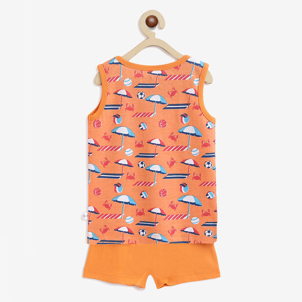 Top & Shorts Set - Sand & Sea