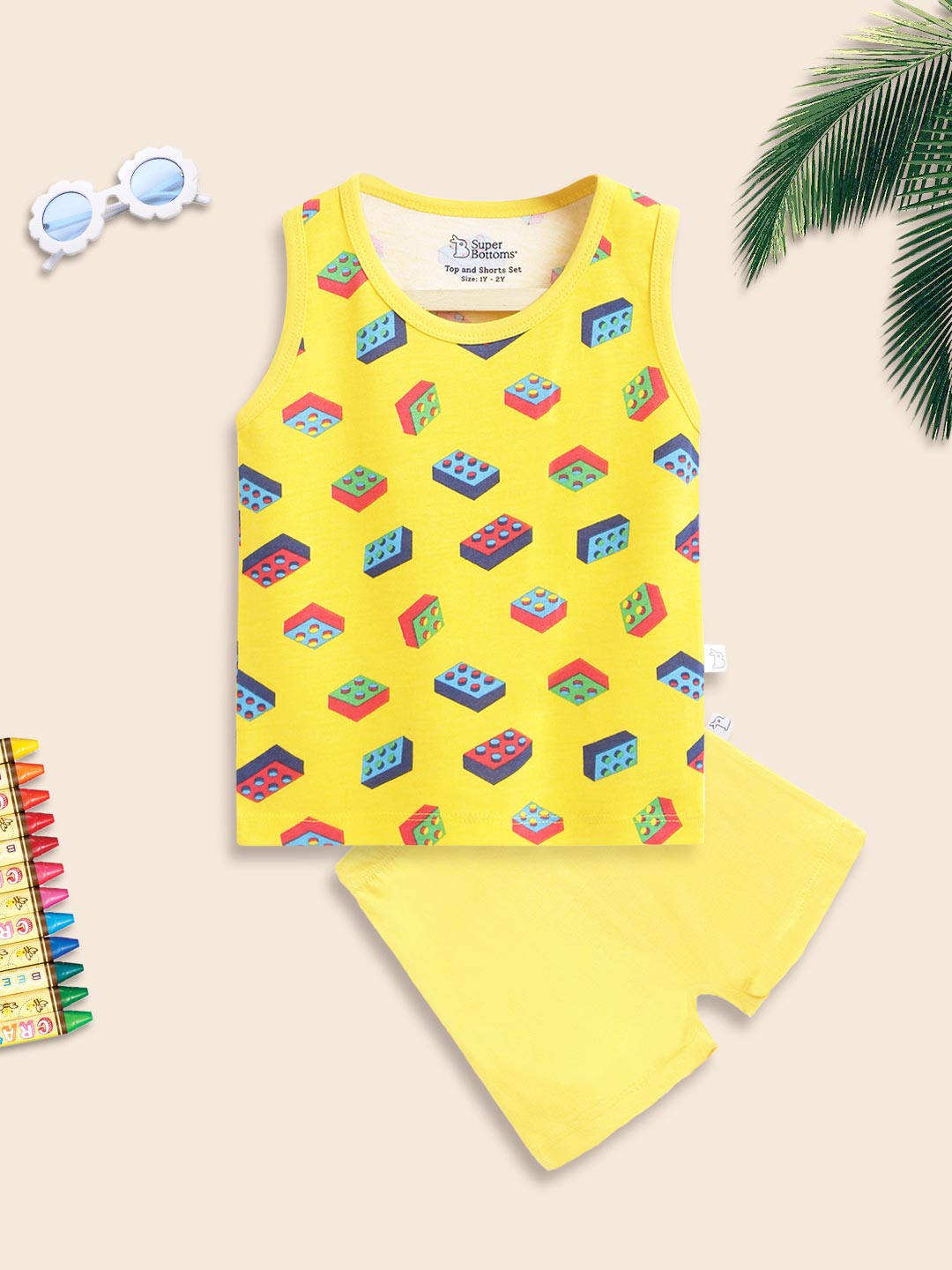 Top & Shorts Set - 3 pack - Lego Pop - Little Letters - Dancing Dreams