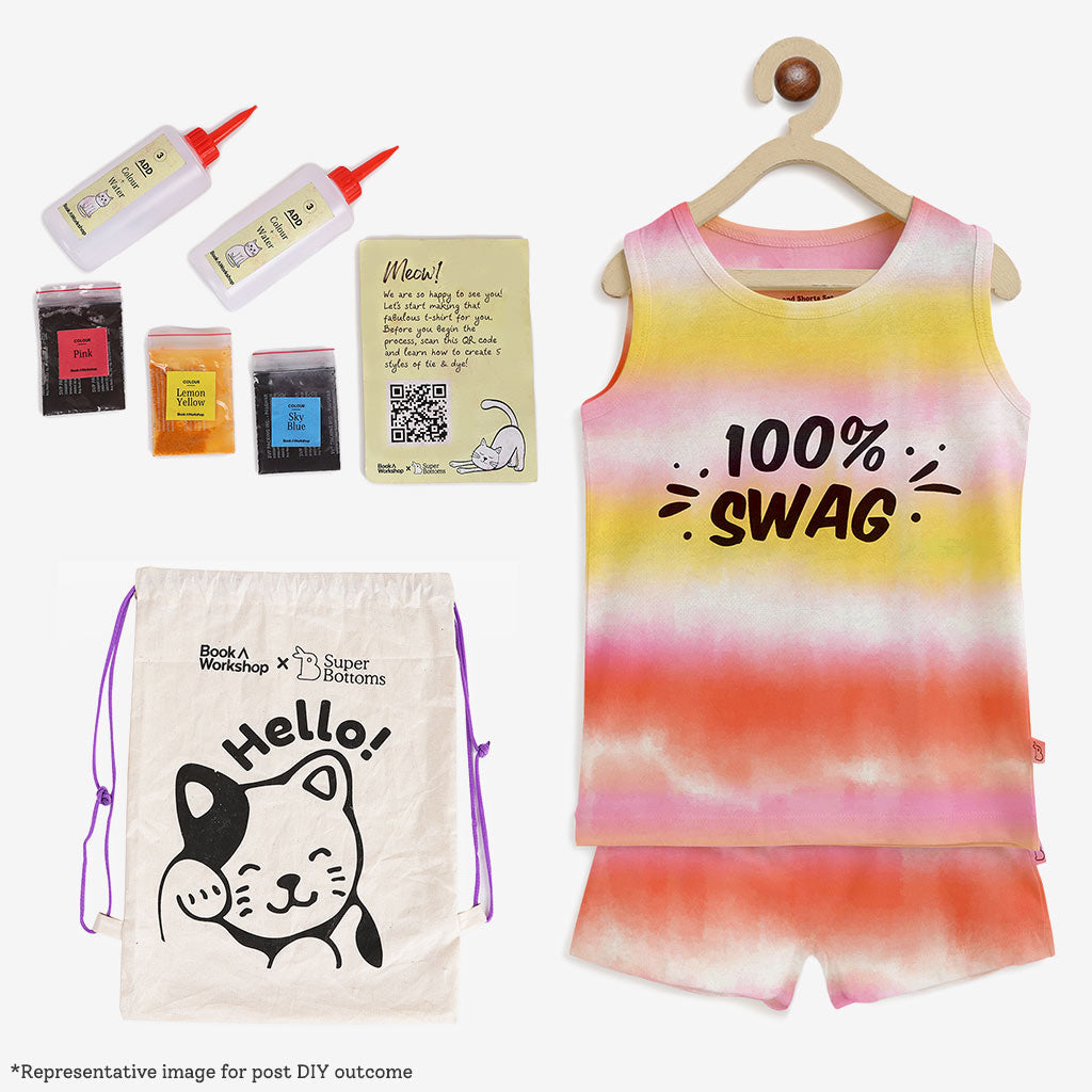 Top & Shorts Set - Tie-Dye DIY