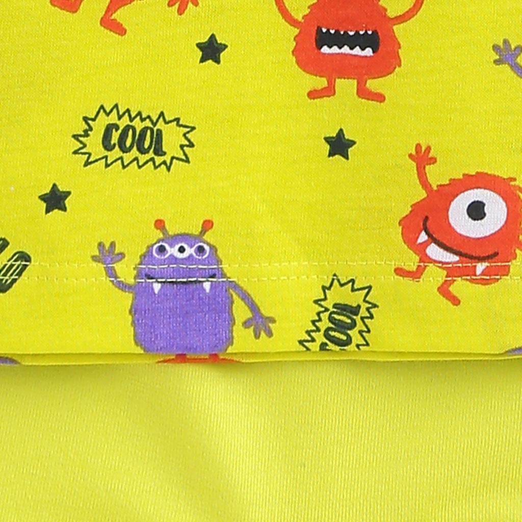 Top & Shorts Set - Mini Monster