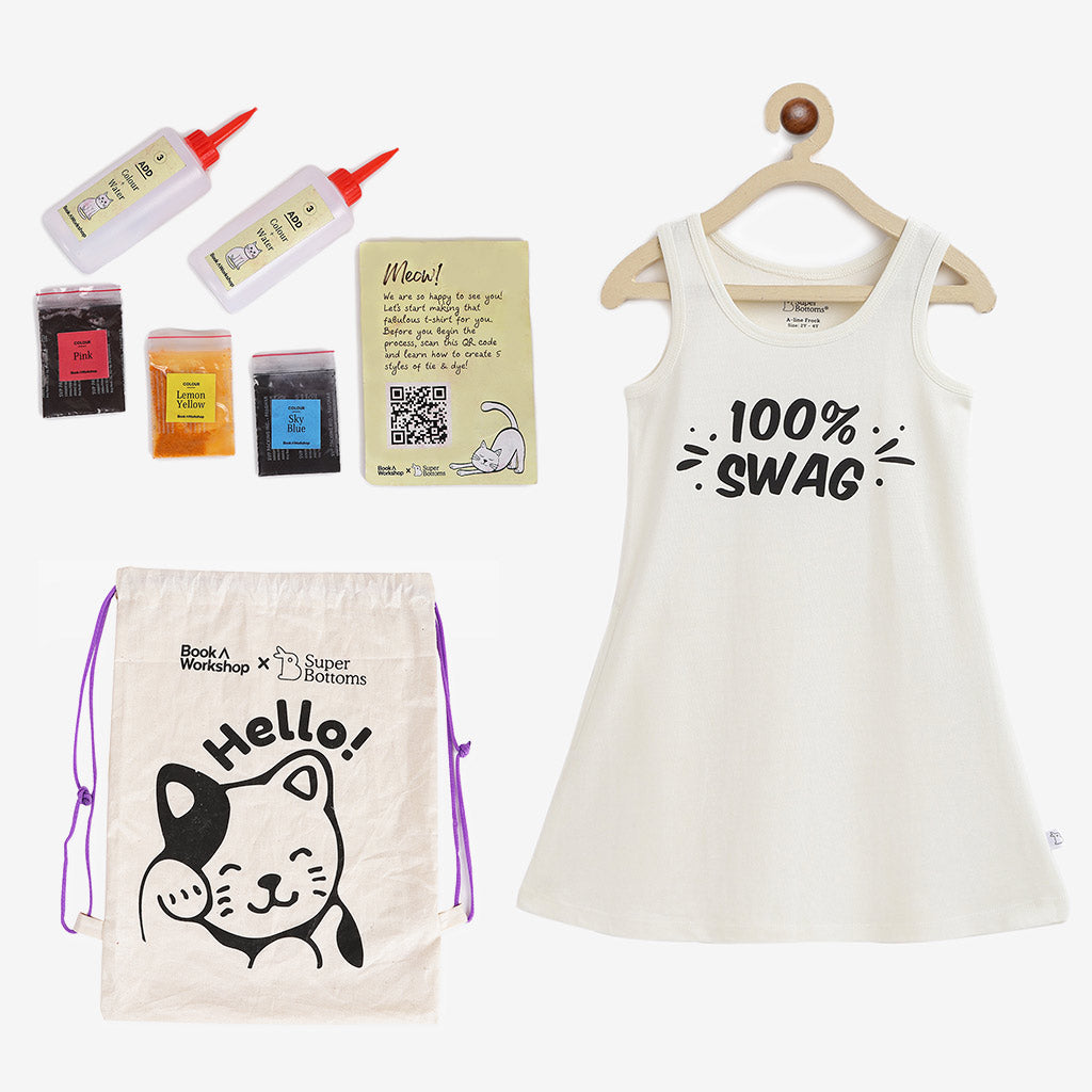 A-line Dress - Tie-Dye DIY