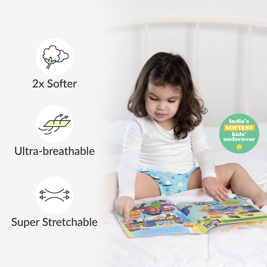 Unisex Toddler Briefs -3 Pack (Kid's Day Out)