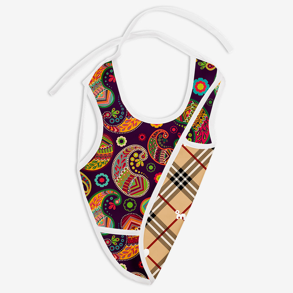 Choose Waterproof Cloth Bib Print