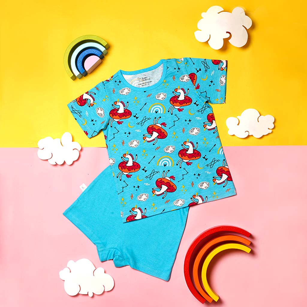 Short Sleeve Top & Shorts Set - 2 pack - Dancing Dreams - Furry love