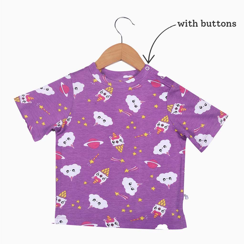 Short Sleeve Tee - 2 pack - Planet Unicorn - Street Signs