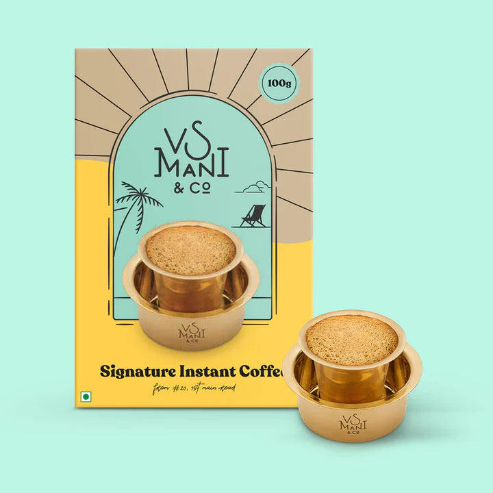 Brass Dawara Set & Instant Coffee