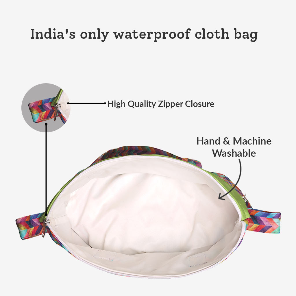 Colour Pop - Waterproof Diaper Tote