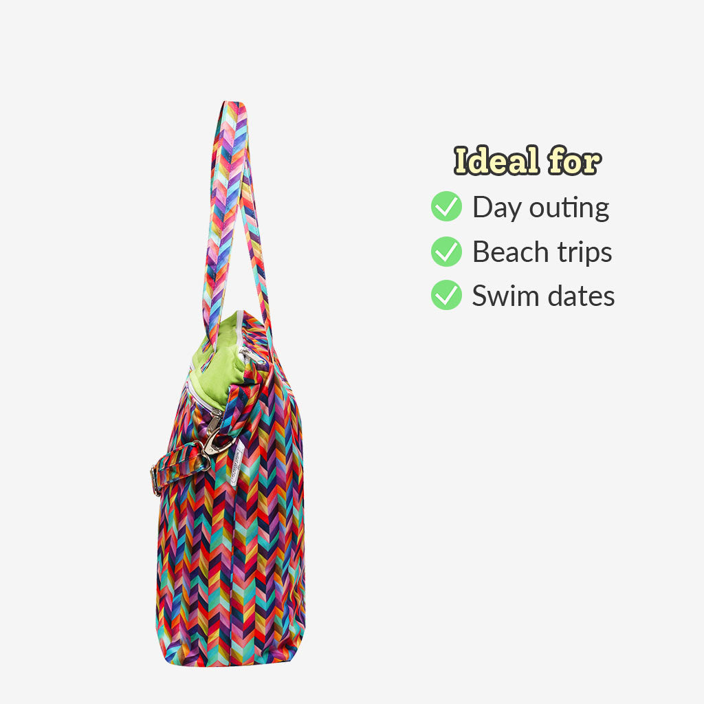 Colour Pop - Waterproof Diaper Tote