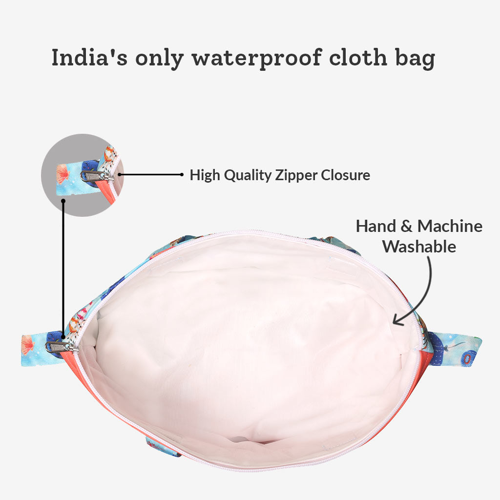Save Our Seas - Waterproof Diaper Tote
