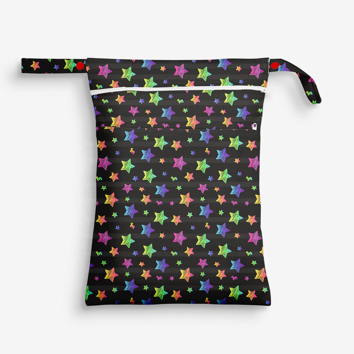 Waterproof Cloth Bag - Rainbow Twinkles 