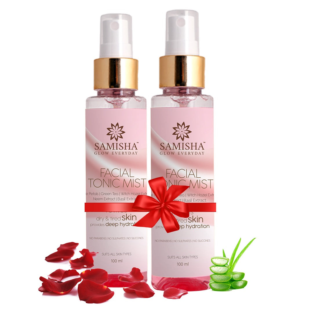 Facial Tonic Mist | Natural Rose Water Spray For Healthy And Glowing Complexion, 100 ML