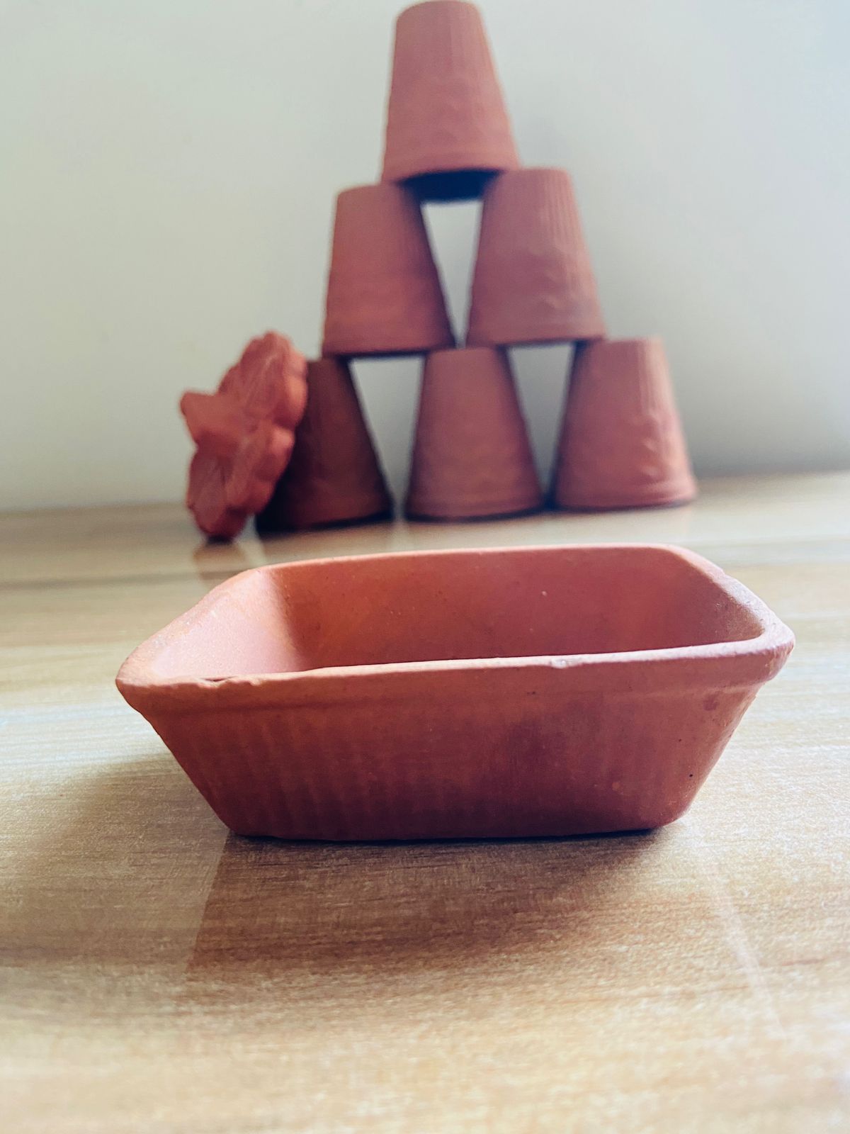 Terracotta Rectangle Bowl