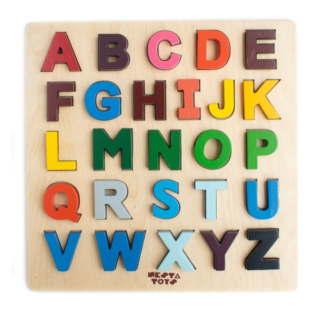 Alphabet Blocks Learning Puzzle