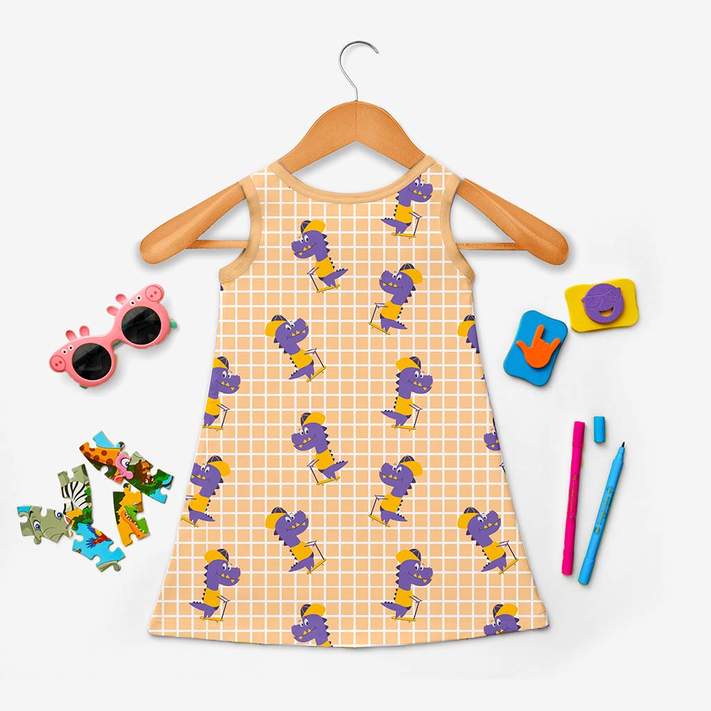A-line Dress - Babysaurus